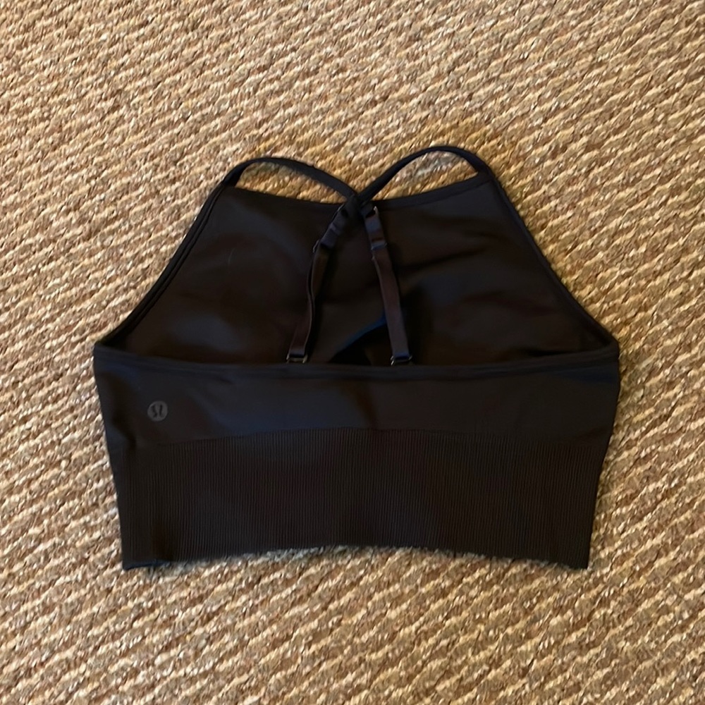 Black Sports Bra